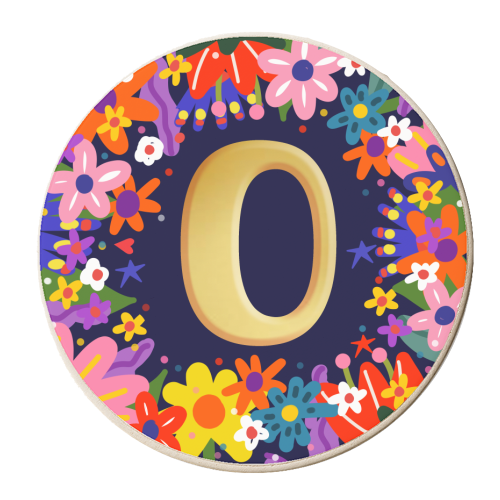 OPULANT 0 - personalised beer coaster by Nichola Cowdery