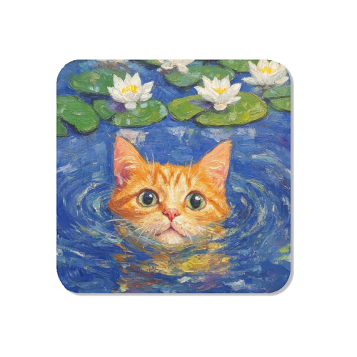 Orange Water Lilly - Magnet by DejaReve