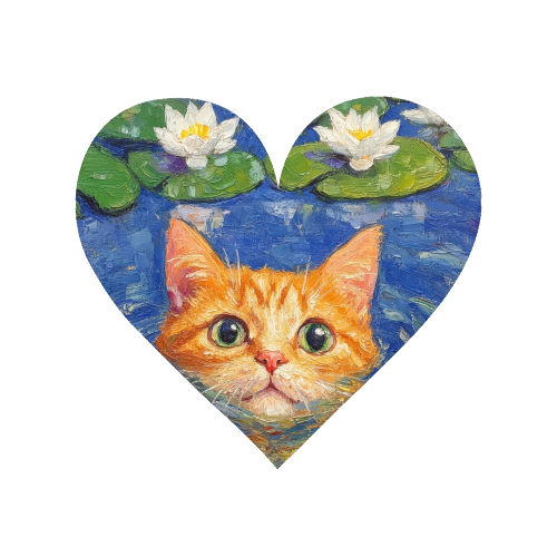 Orange Water Lilly - Magnet by DejaReve