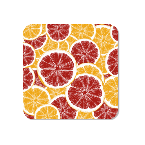 Oranges and Blood Oranges Vintage Red Orange Citrus - Magnet by Art Heart Home and Fashion
