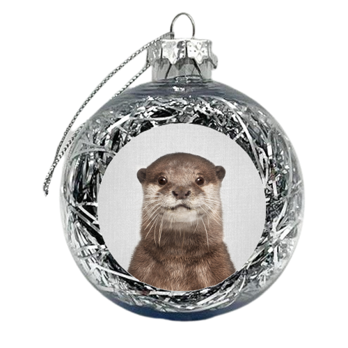Otter - xmas bauble by Gal Design