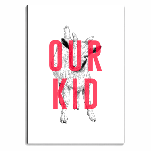 Our Kid - personalised A4, A5, A6 notebook by The 13 Prints