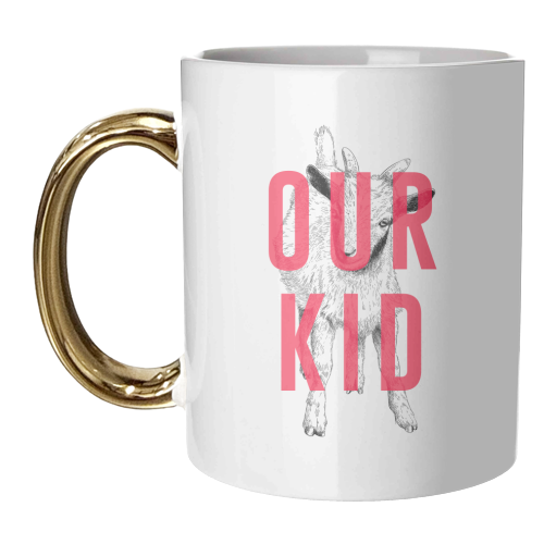 Our Kid - unique mug by The 13 Prints