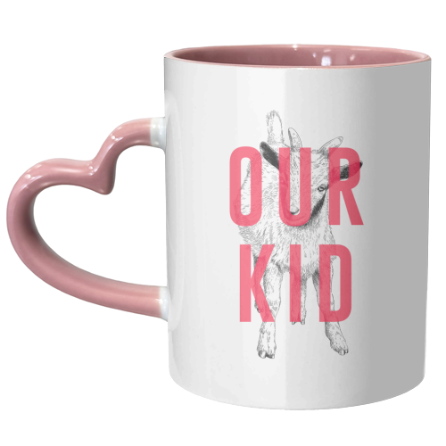Our Kid - unique mug by The 13 Prints