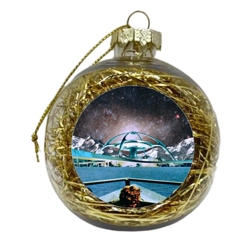 Out Of Here - xmas bauble by taudalpoi