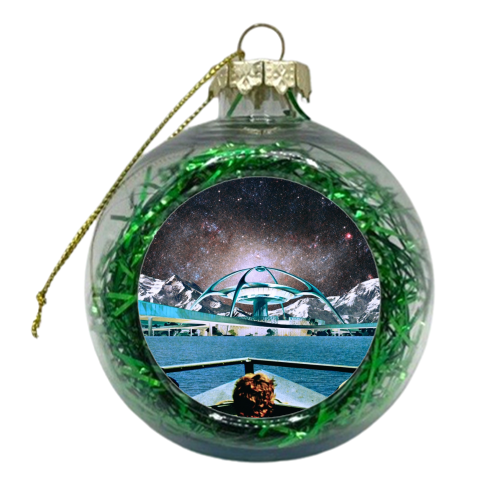 Out Of Here - xmas bauble by taudalpoi