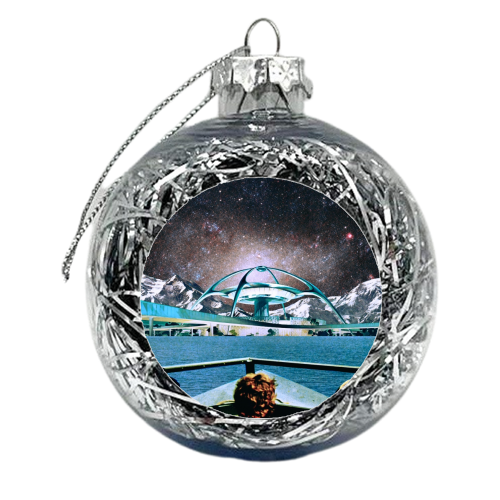 Out Of Here - xmas bauble by taudalpoi