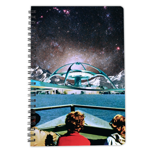 Out Of Here - personalised A4, A5, A6 notebook by taudalpoi