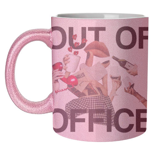 Out of Office - unique mug by Sophie Florence Design