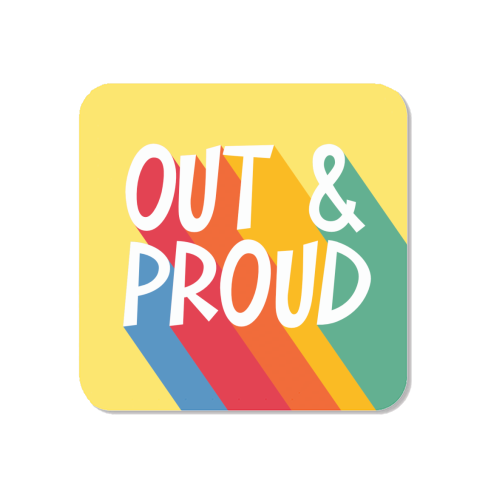 Out & Proud - Magnet by Bev O'Connor