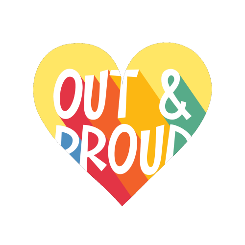 Out & Proud - Magnet by Bev O'Connor