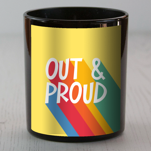 Out & Proud - scented candle by Bev O'Connor