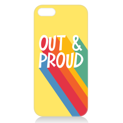 Out & Proud - unique phone case by Bev O'Connor