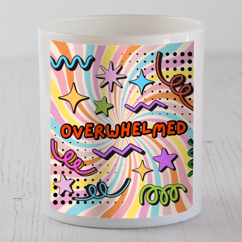 Overwhelmed - scented candle by Lilly Rose