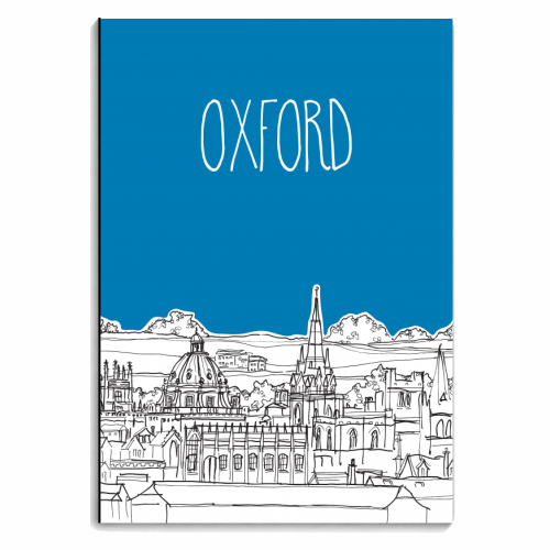 Oxford - personalised A4, A5, A6 notebook by Adam Regester