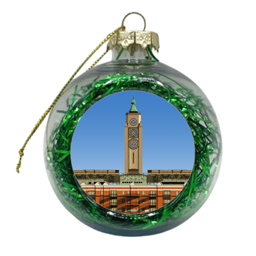 Oxo Tower - xmas bauble by Richard O'Neill
