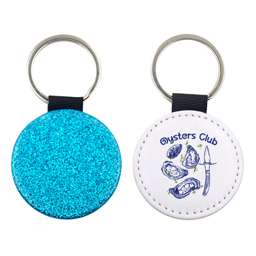 Oysters Club Doodle - keyring by EZbie