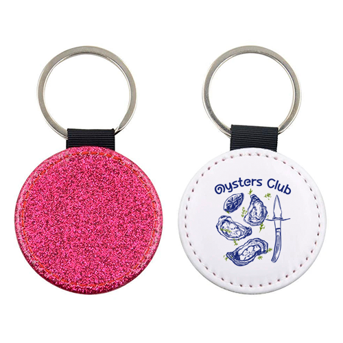 Oysters Club Doodle - keyring by EZbie