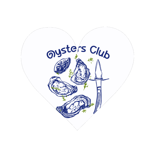 Oysters Club Doodle - Magnet by EZbie