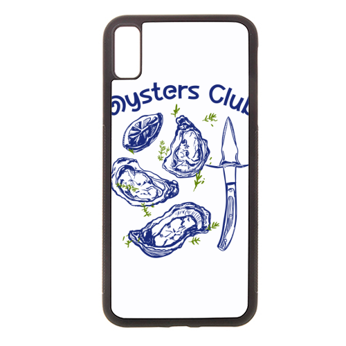 Oysters Club Doodle - stylish phone case by EZbie