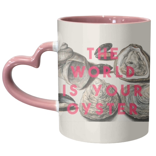 Oysters - unique mug by The 13 Prints