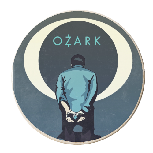 Oz - personalised beer coaster by Danny Welch