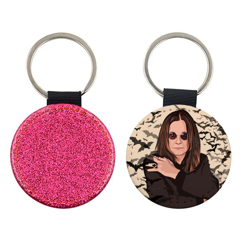 Ozzy & Bats - keyring by DOLLY WOLFE