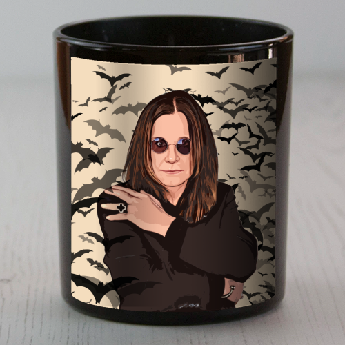 Ozzy & Bats - scented candle by DOLLY WOLFE