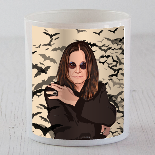 Ozzy & Bats - scented candle by DOLLY WOLFE