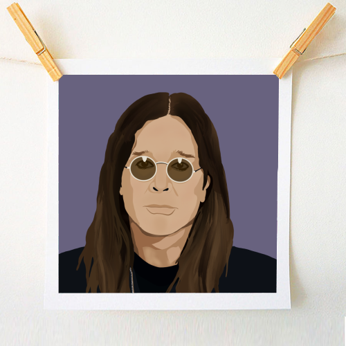 Ozzy Osbourne - A1 - A4 art print by Rock and Rose Creative