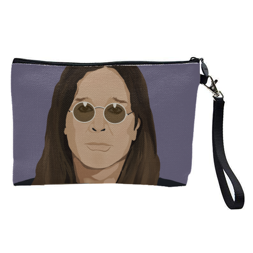 Ozzy Osbourne - pretty makeup bag by Rock and Rose Creative