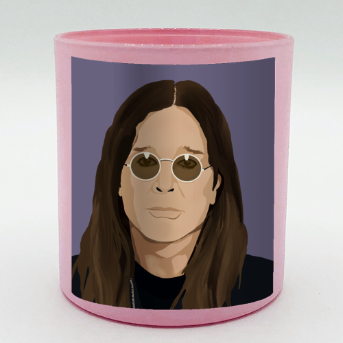 Ozzy Osbourne - scented candle by Rock and Rose Creative