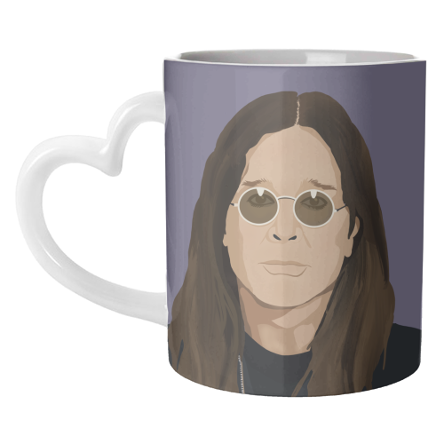 Ozzy Osbourne - unique mug by Rock and Rose Creative