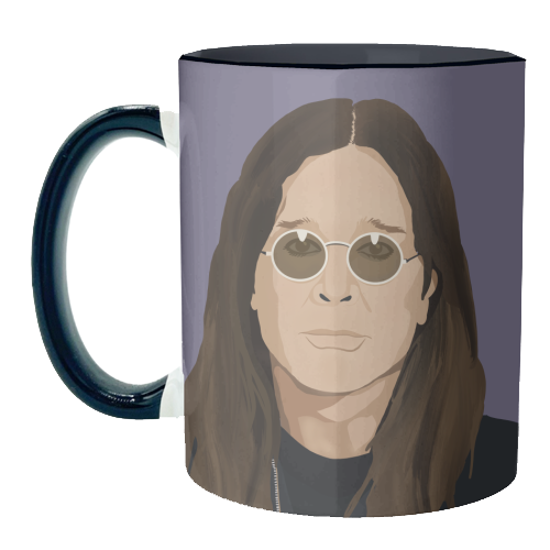 Ozzy Osbourne - unique mug by Rock and Rose Creative