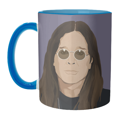 Ozzy Osbourne - unique mug by Rock and Rose Creative