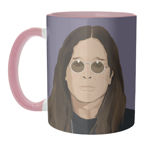 Ozzy Osbourne - unique mug by Rock and Rose Creative
