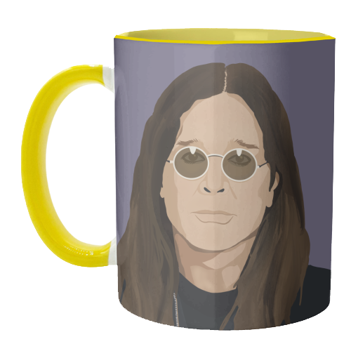 Ozzy Osbourne - unique mug by Rock and Rose Creative
