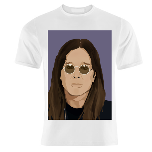 Ozzy Osbourne - unique t shirt by Rock and Rose Creative