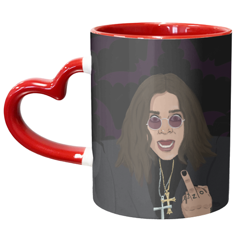 Ozzy - unique mug by The Queer Store