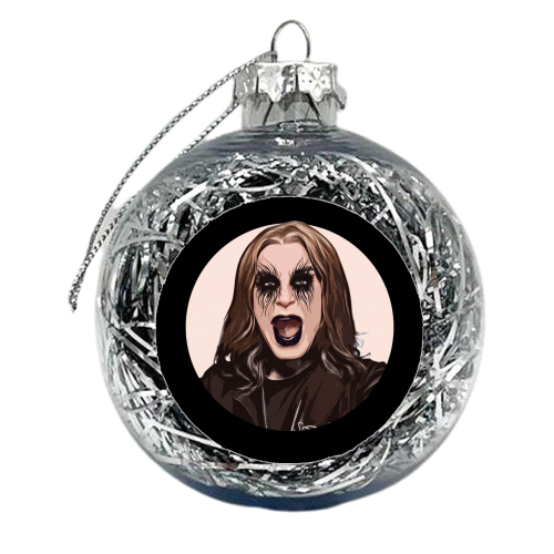 OZZY - xmas bauble by DOLLY WOLFE