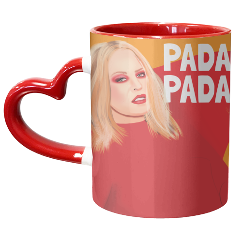 Padam Padam Kylie Minogue LGBTQ Pride Music Giftware - unique mug by AbiGoLucky