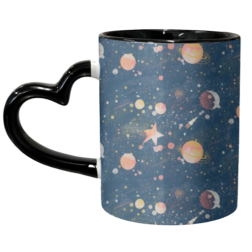 Painted Space - unique mug by Samantha Dolan