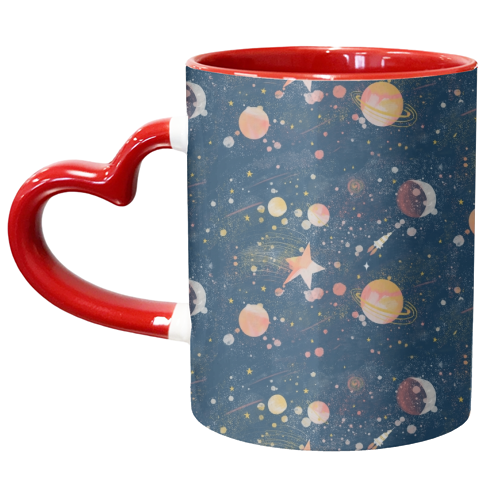 Painted Space - unique mug by Samantha Dolan