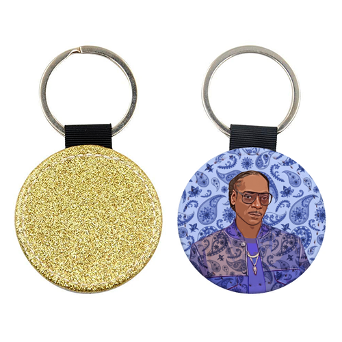 Paisley Snoop - keyring by DOLLY WOLFE