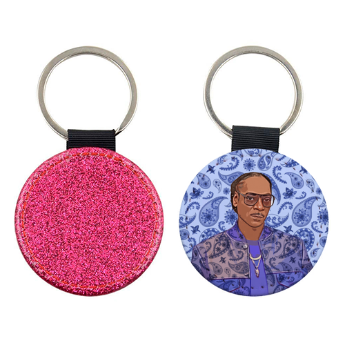 Paisley Snoop - keyring by DOLLY WOLFE
