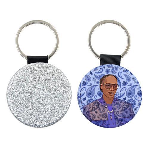 Paisley Snoop - keyring by DOLLY WOLFE