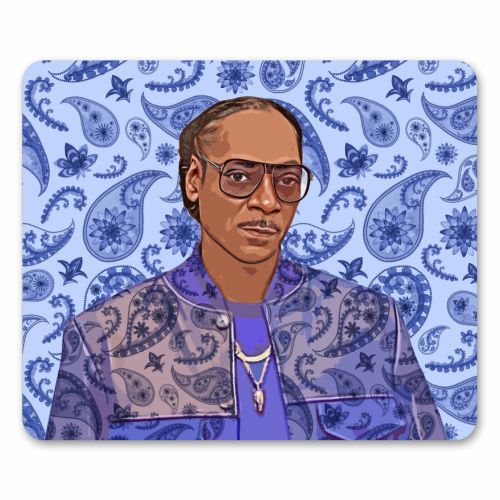 Paisley Snoop - mouse mat by DOLLY WOLFE