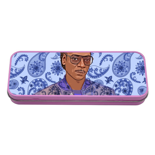 Paisley Snoop - tin pencil case by DOLLY WOLFE