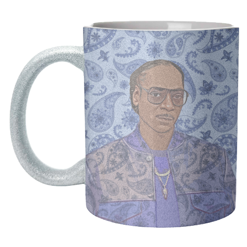 Paisley Snoop - unique mug by DOLLY WOLFE