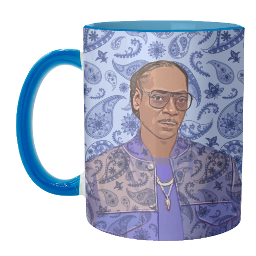 Paisley Snoop - unique mug by DOLLY WOLFE